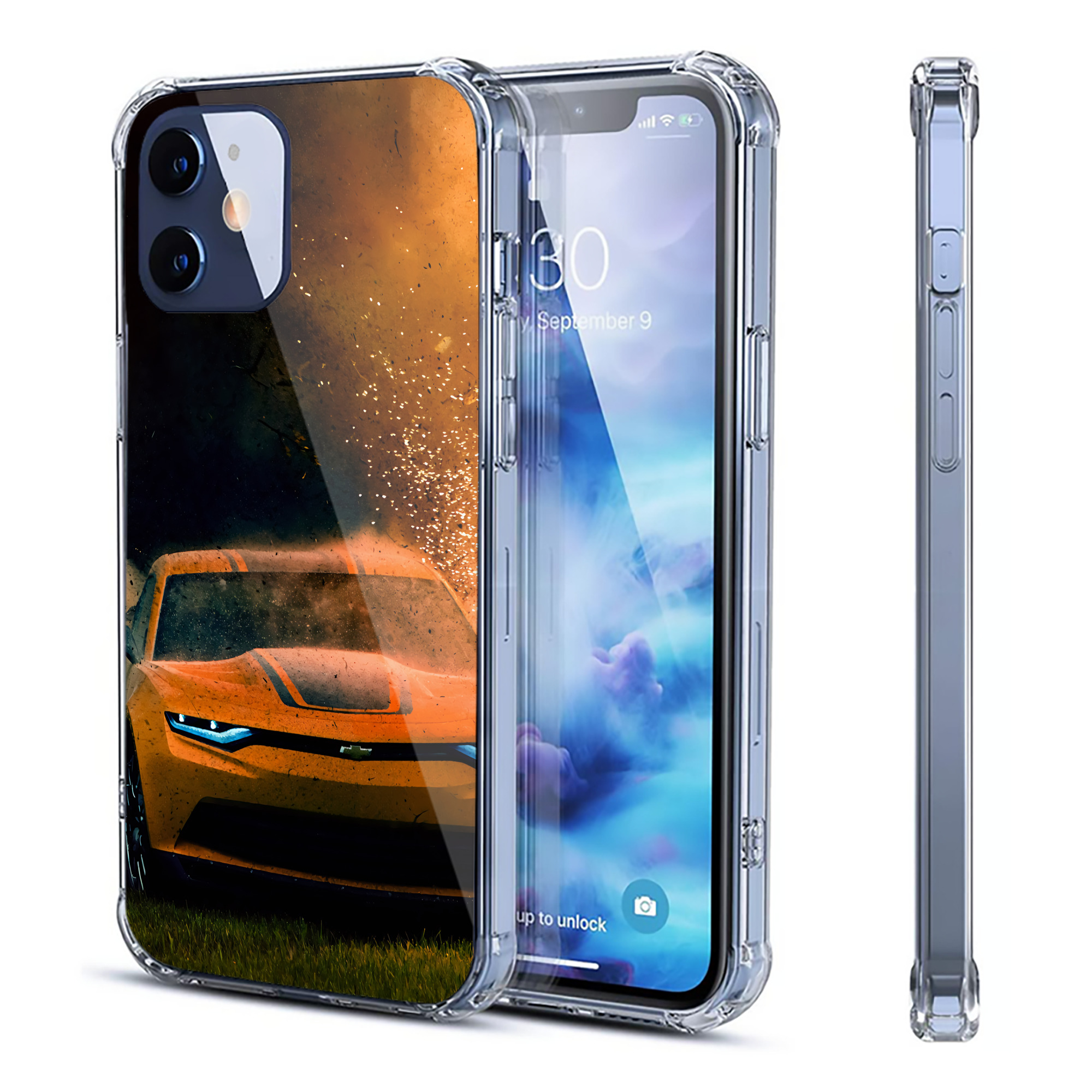 （画像用） Transformers トランスフォーマー 【iPhone 12シリーズ対応】透明スマホケース（クリアソフトケース）